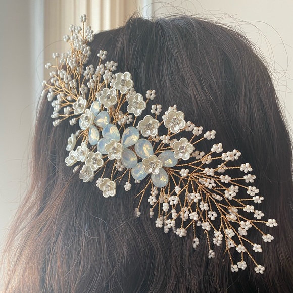 Wedding hair clip - Picture 2 of 4